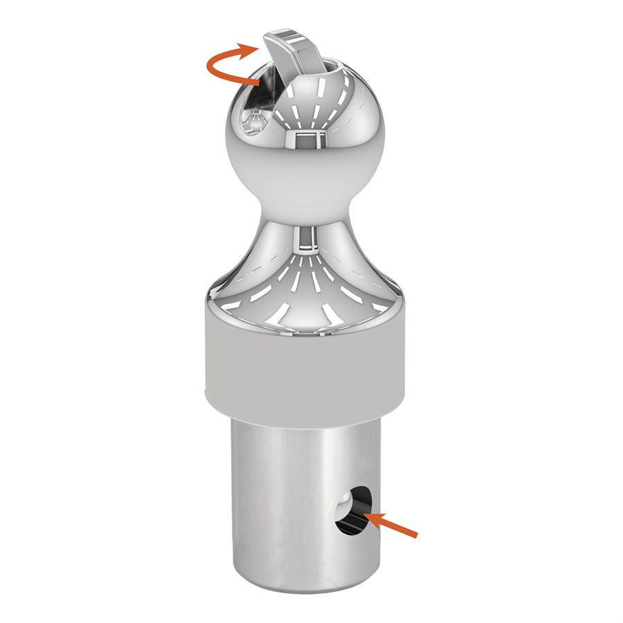 Gooseneck Removable Ball