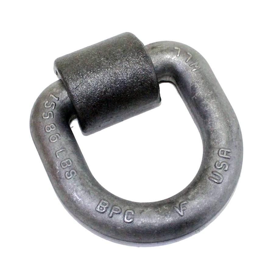  Buyers Products Domestic 1 inch D-Ring with Weld-On