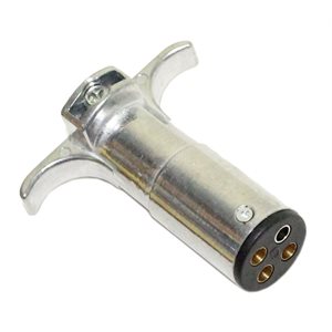 Plug 4-Way Cast Metal