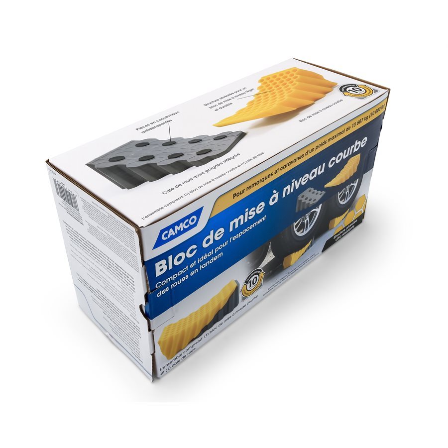 Wheel Chock / Leveler Curved