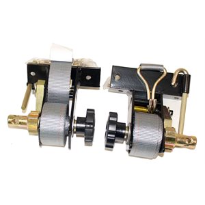 Tiedown Ratchet Angle Mnt 2 pc Blk
