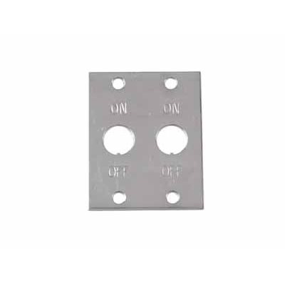 (WSL) 2 Toggle Switch Plate On (WSL) 2 Toggle Switch Plate On