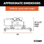 5th Wheel A16 OEM w / Roller (kit)