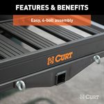 Carrier Cargo Basket 49 x 22.5in Alum