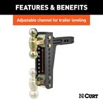 Mount Adj Dual Ball Chan 14K