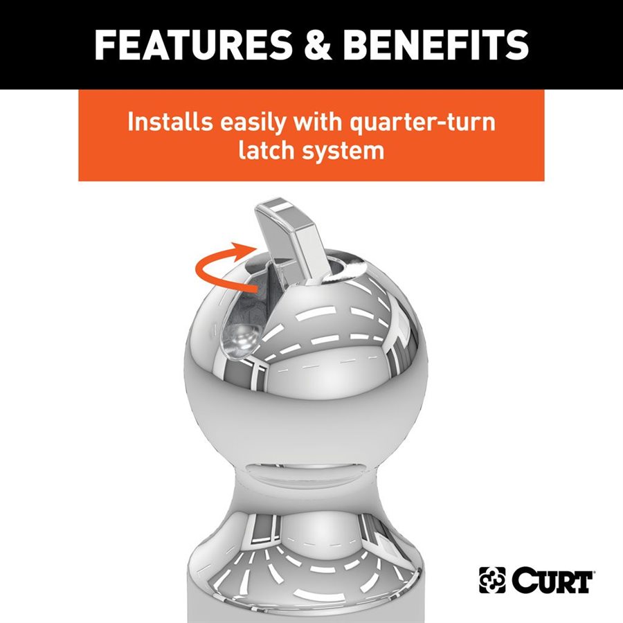 Gooseneck Removable Ball 3"