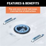 Gooseneck Hitch EZr Ford (kit)