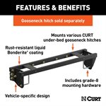 Gooseneck Bracket EZr GM