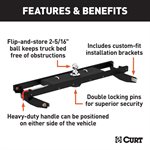 Gooseneck Hitch Dbl-Loc GM (kit)