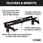 Gooseneck Hitch Dbl-Loc GM (kit)