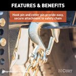 Hook Clevis Slip 3 / 8 w / Latch