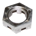 Nut Axle 1-14 Castle 6pt