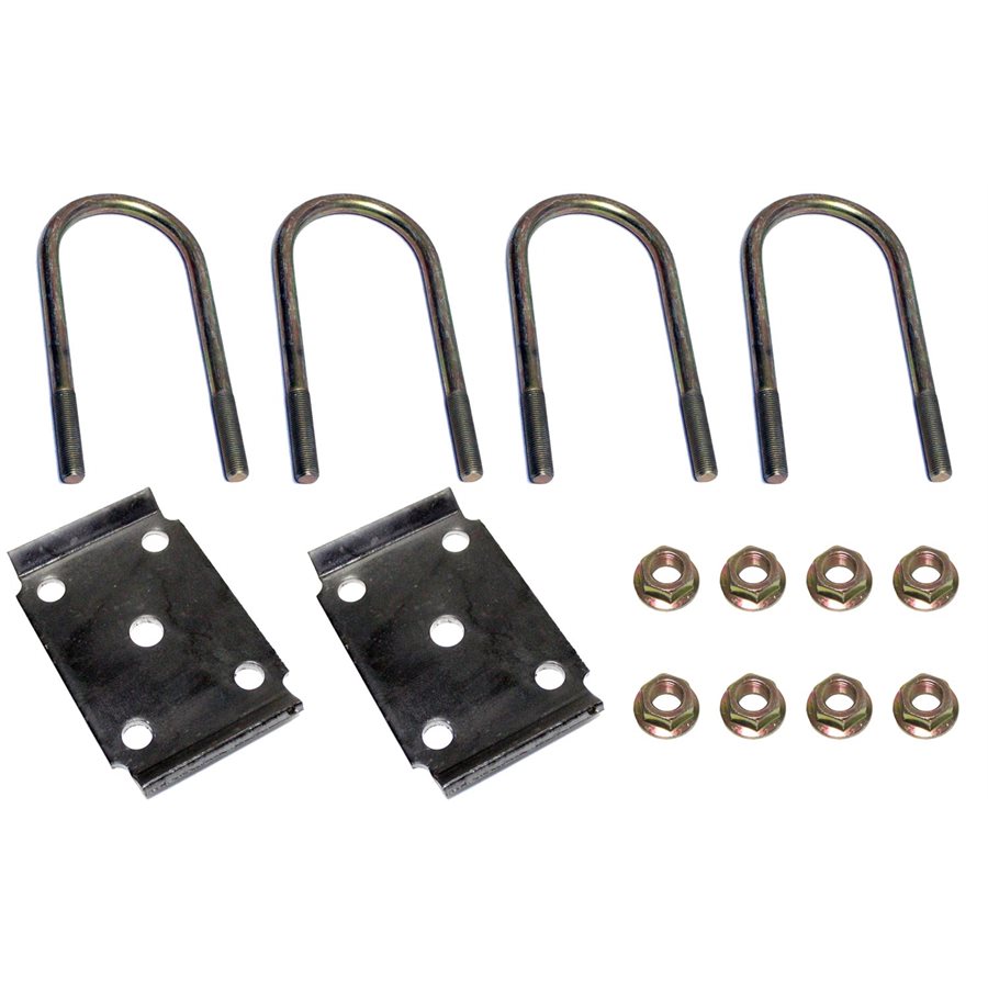thumbnail image 2 of SUPERLIFT Suspension U-Bolt Kit - 4 Pack, Round 5/8" X 3-3/8" X 11", Zinc/E-Coat Finish, With Nuts & Washers 2 of 9