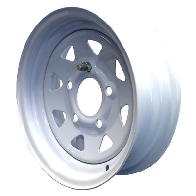 Wheel 12x4 545 Spk Wht