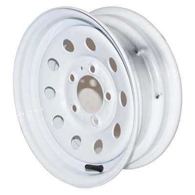 Wheel 13x4.5 545 Mod Wht Taskmaster