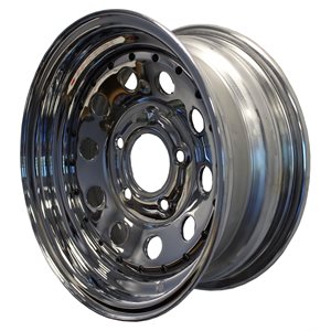 (WSL) Wheel 13x5.5 545 Mod Chr w / Riv
