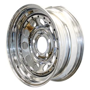 (WSL) Wheel 15x6 550 Mod Chr w / Riv